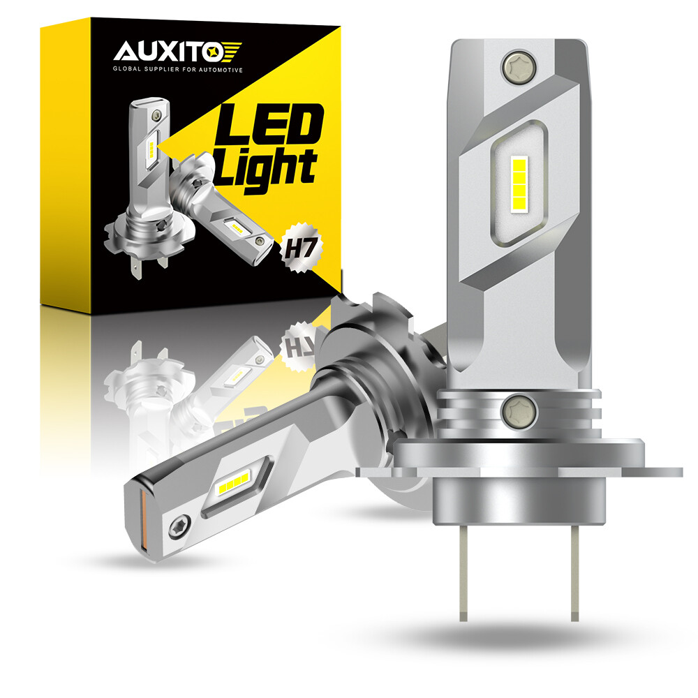 AUXITO H7 LED Headlight Bulbs High Low 6500K White Bright CANBUS ERROR FREE E4EA