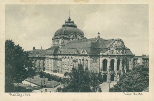 Ansichtskarte Freiburg i. Br. Neues Theater 1937 (Nr.9194)