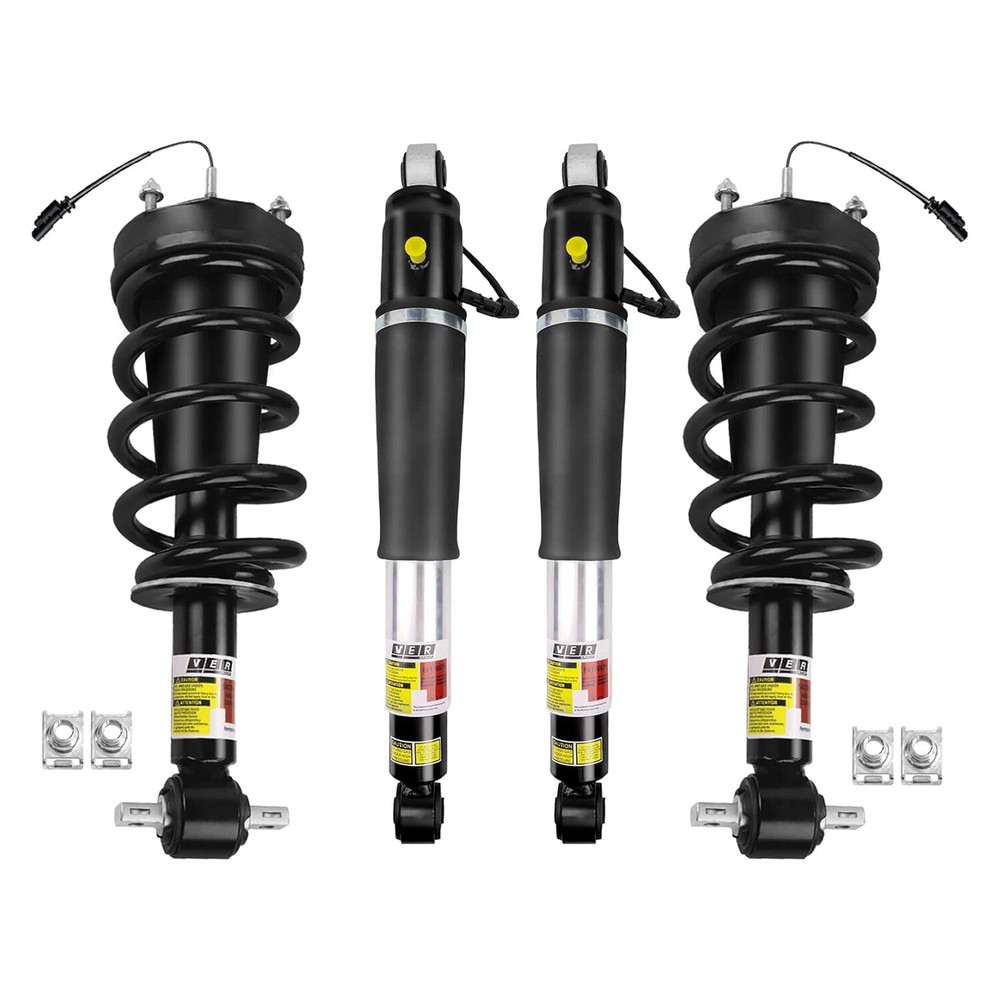 4X Fit GMC Yukon Denali Escalade Tahoe Suburban Front Rear Shock Strut Magnetic