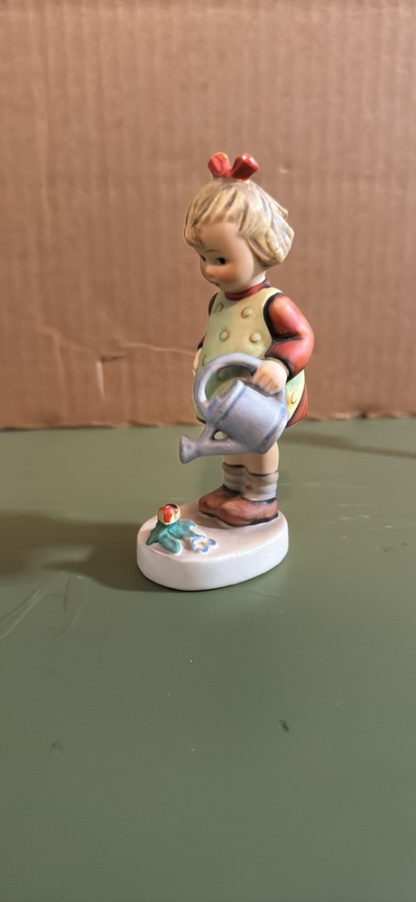 Vintage Hummel Goebel Little Gardener Girl with Watering Can Figurine