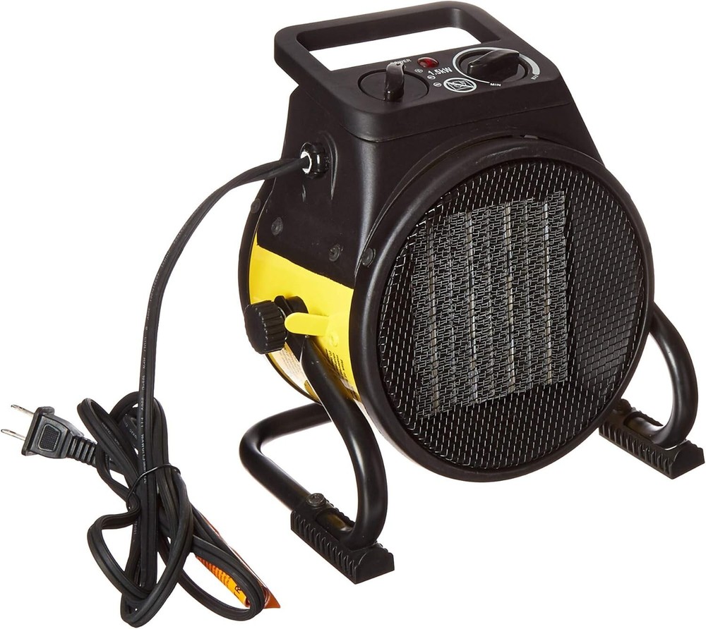 1500W Electric Space Heater – Portable Forced Air Heater for Garage, Home & Shop