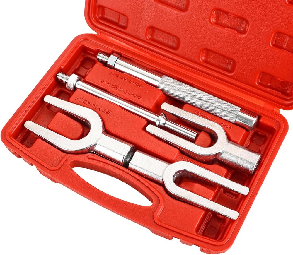 Ball Joint Separator Set | 5PCS Pickle Fork Splitter Kit Tie Rod Tool Set Ball J