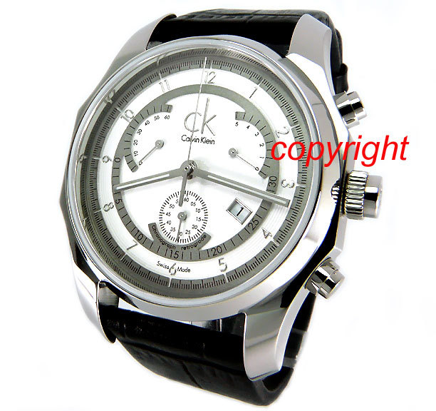 CALVIN KLEIN K7731120 MEN SWISS MADE CHRONO RETROGRADE *SUPER CLEARANCE SALE*-image