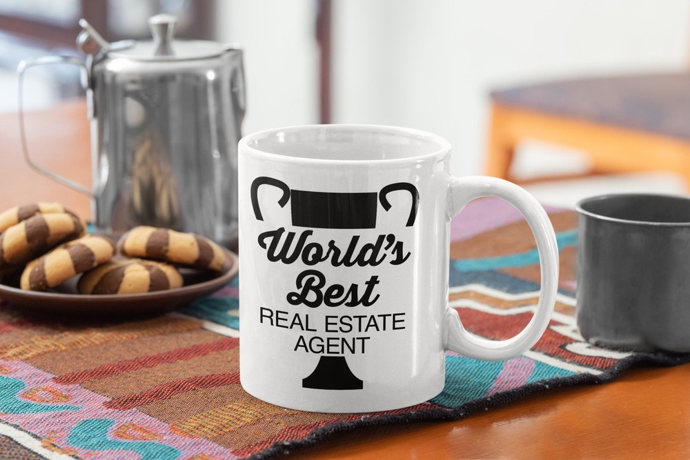 White Coffee Mug for Real Estate Agents – Declare Your Title as the World’s Best