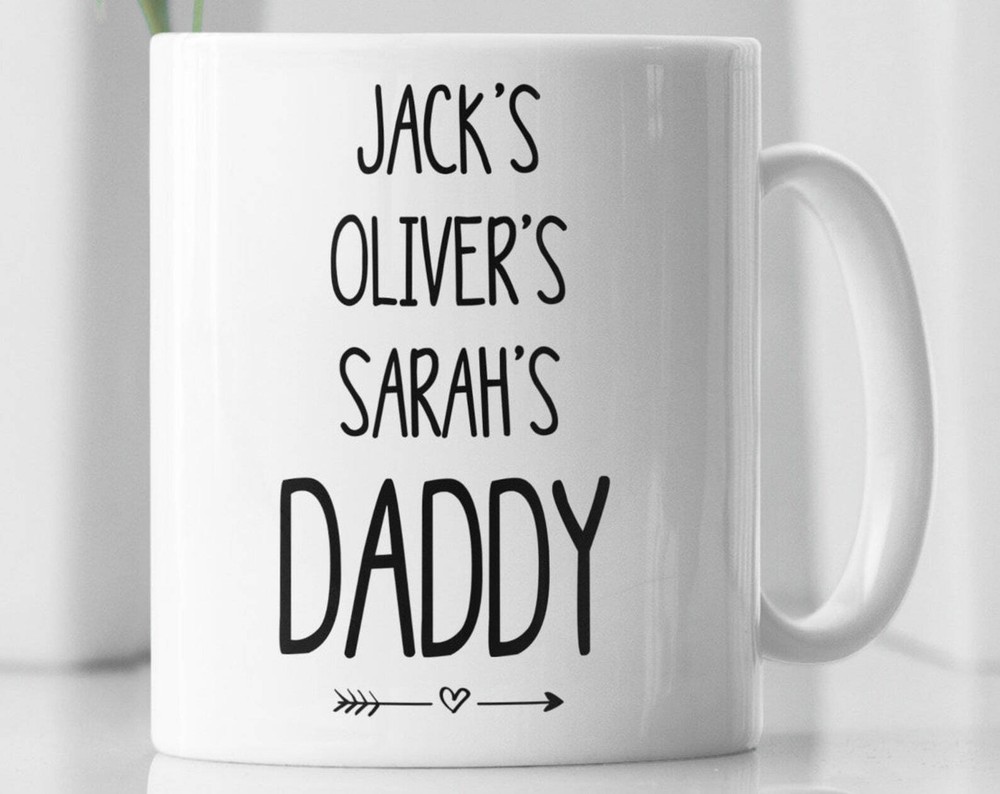 Custom Daddy Mug Daddy Gift Father's Day Gift Custom Daddy Coffee Mug Gift For
