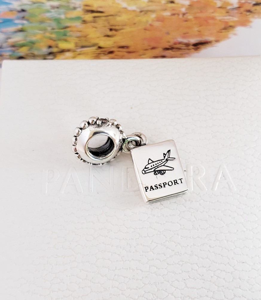 New Pandora Authentic Passport Charm