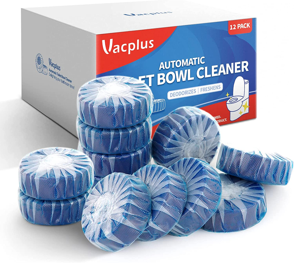 Automatic Toilet Tank Cleaner Tablets 12-Pack for Fresh Bathroom VA-T165