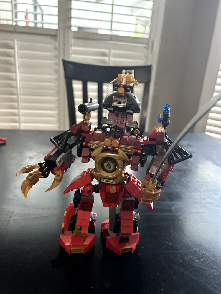 Lego Ninjago Samurai Mech 9448 Building Set Without Minifigures