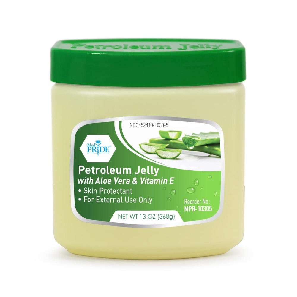 Petroleum Jelly with Aloe Vera and Vitamin E for Dry Skin Protection