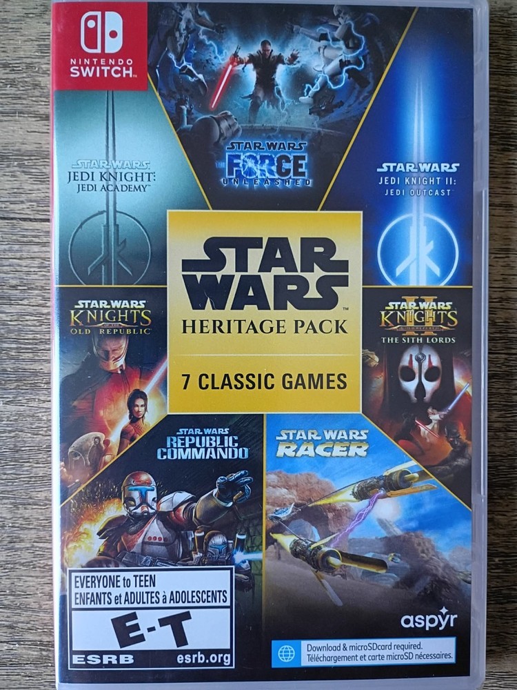 Star Wars: Heritage Pack - Nintendo Switch New Sealed