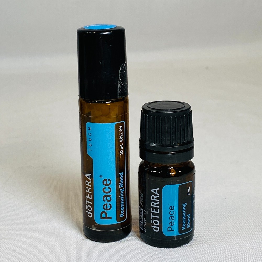 doTERRA Peace Reassuring Blend 5ml Bottle and Roll-On Set of 2