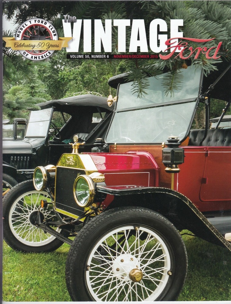 CAM CLARK  - THE VINTAGE FORD MAGAZINE - VERONICA REIST OF OLDS, ALBERTA, CANADA