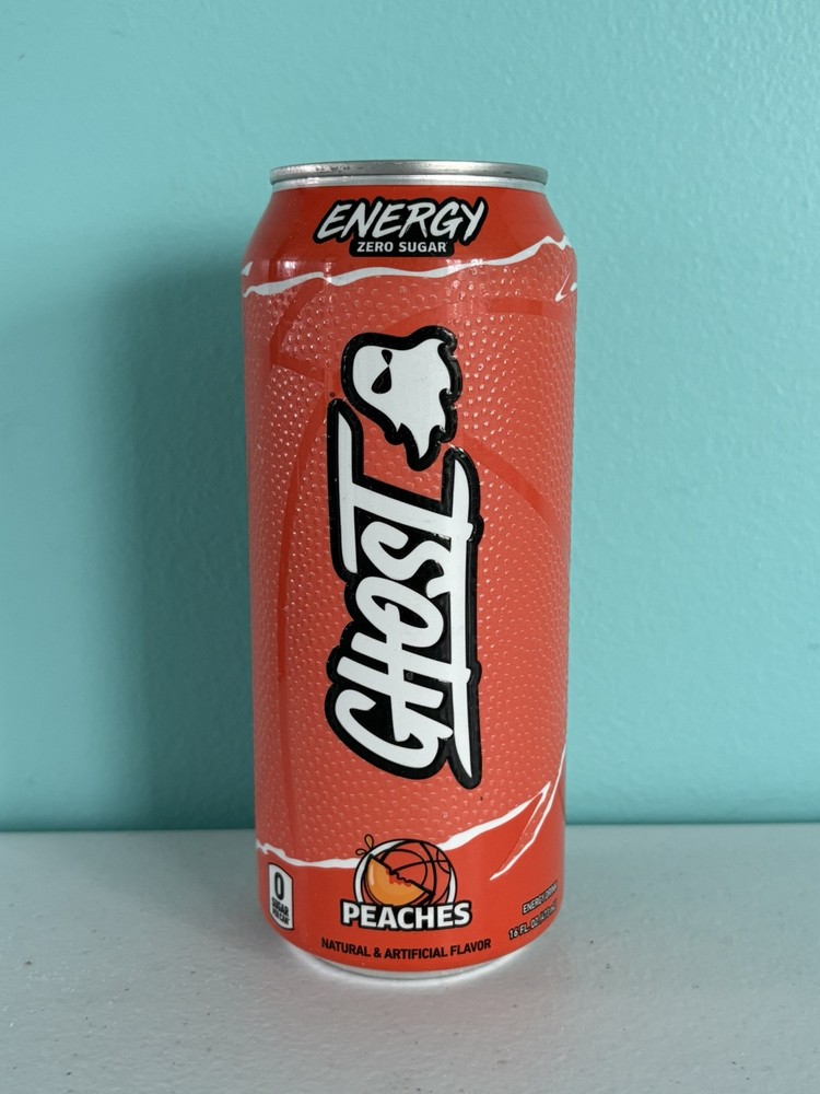 🍑 👻 GHOST ENERGY PEACHES LIMITED TIME FLAVOR 🍑 👻 ONE COUNT. FREE SHIP-image