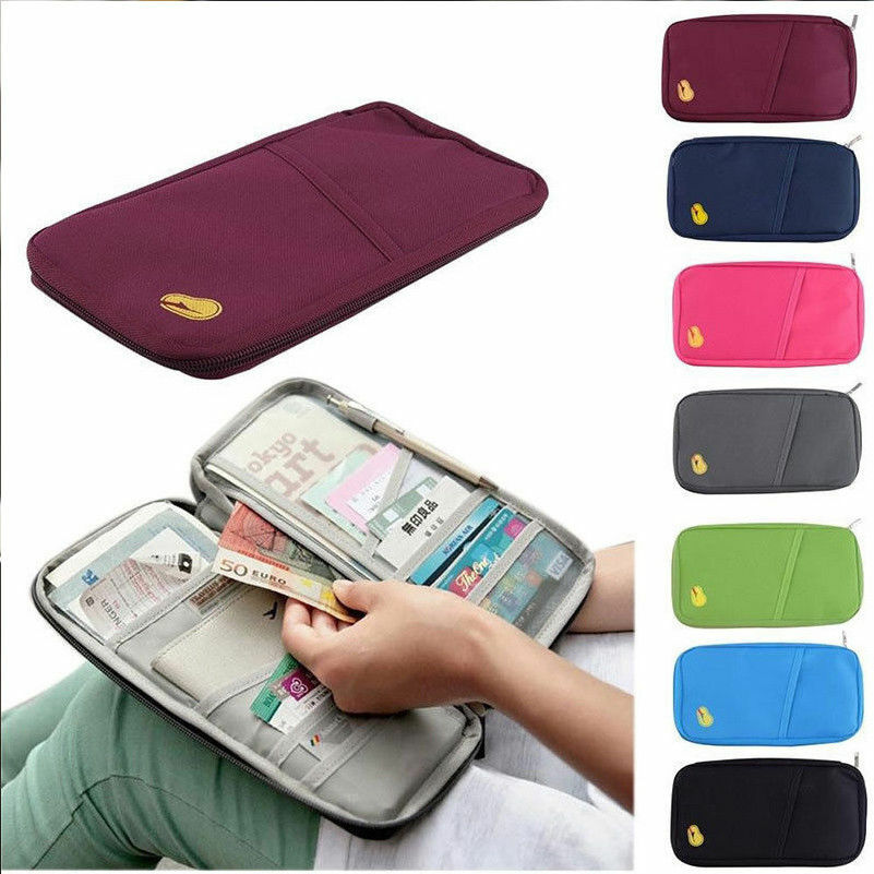 Passport Holder Travel Wallet Passport Covers Document Organizer for Women & Men