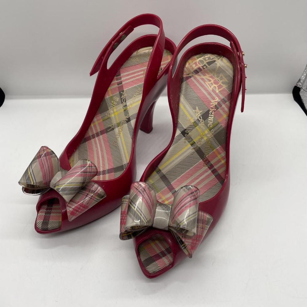 Vivienne Westwood Women 6.0US Melissa Rubber Pumps Women Designer Shoes Limited