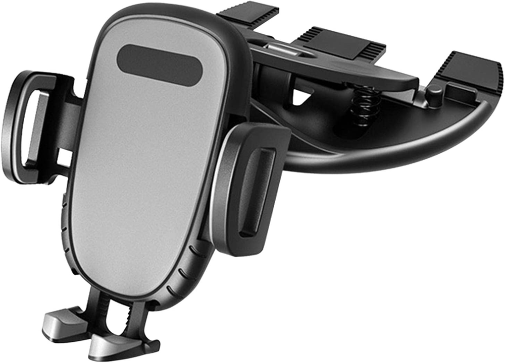 Car Phone Mount, CD Player Slot Car Phone Holder 360° Rotation Air Vent Phone Mo