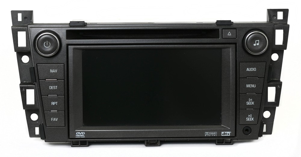 2007-08 Cadillac SRX AM FM Radio 6-Disc CD Player Navigation Ready 25797598 U2V