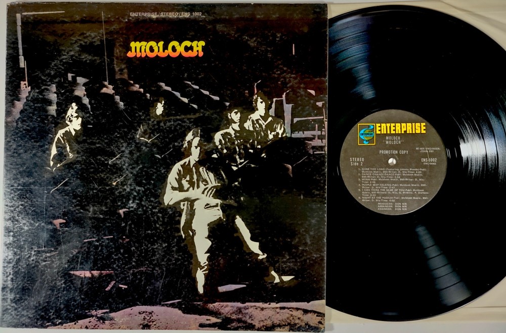 Moloch Self-Titled LP Enterprise Promo Psych