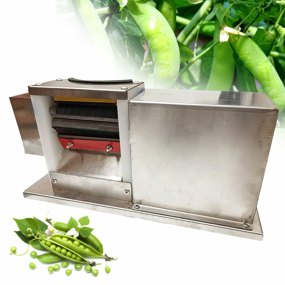 110V Commercial Electric Bean Sheller Pea Peeler Machine 50RPM High Efficiency