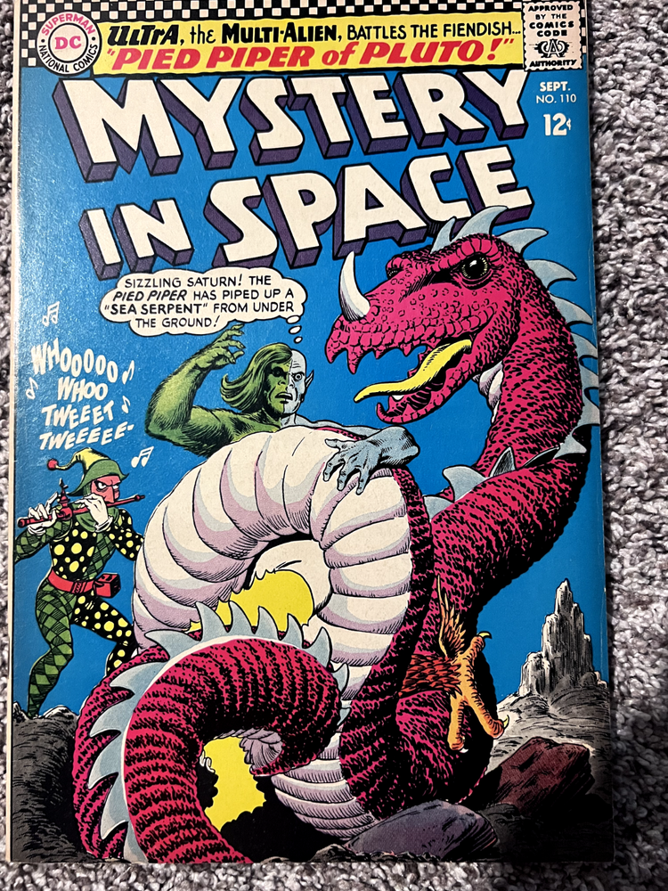 Mystery In Space #110 F+ Pied Piper of Pluto