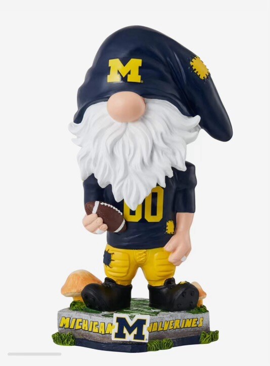 Michigan Wolverines- Gnome Bobble Head
