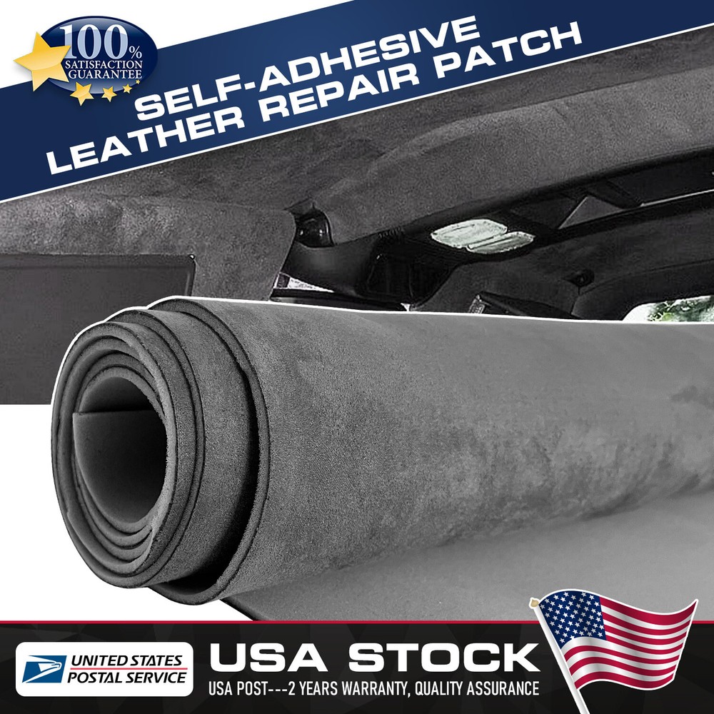 Suede Headliner Fabric Upholstery Material Backing Foam Roof Liner Replace Lot