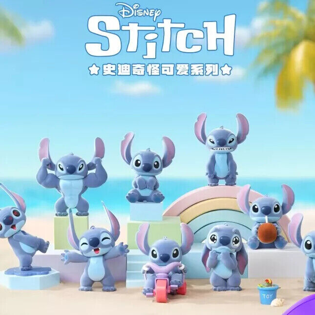 52TOYS Disney Stitch Cute Series Blind Box Confirmed Blind Box Figure Toys Gift！