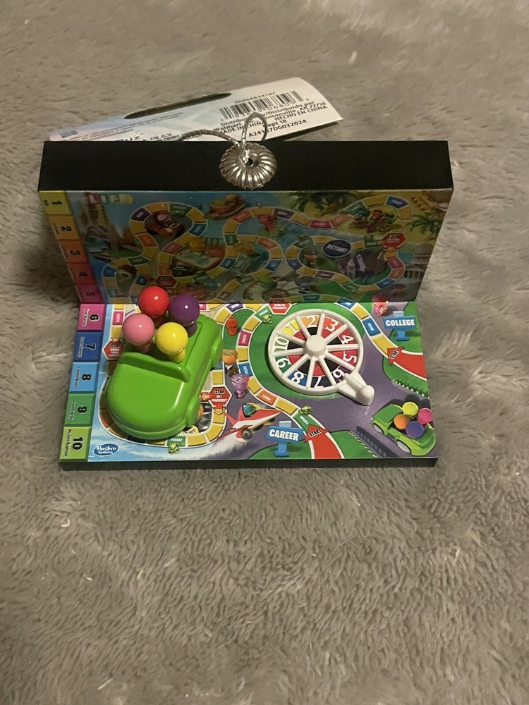 Game of Life Hasbro Hanging Christmas Tree Ornament Size 3.5