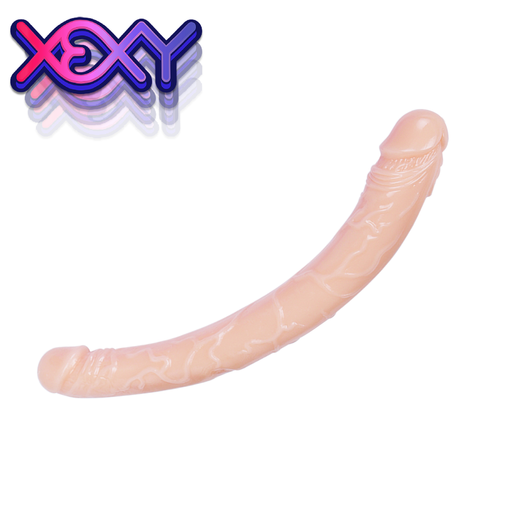 15-inch lifelike double-ended dildo by Xexy Adult Sex Toys-image