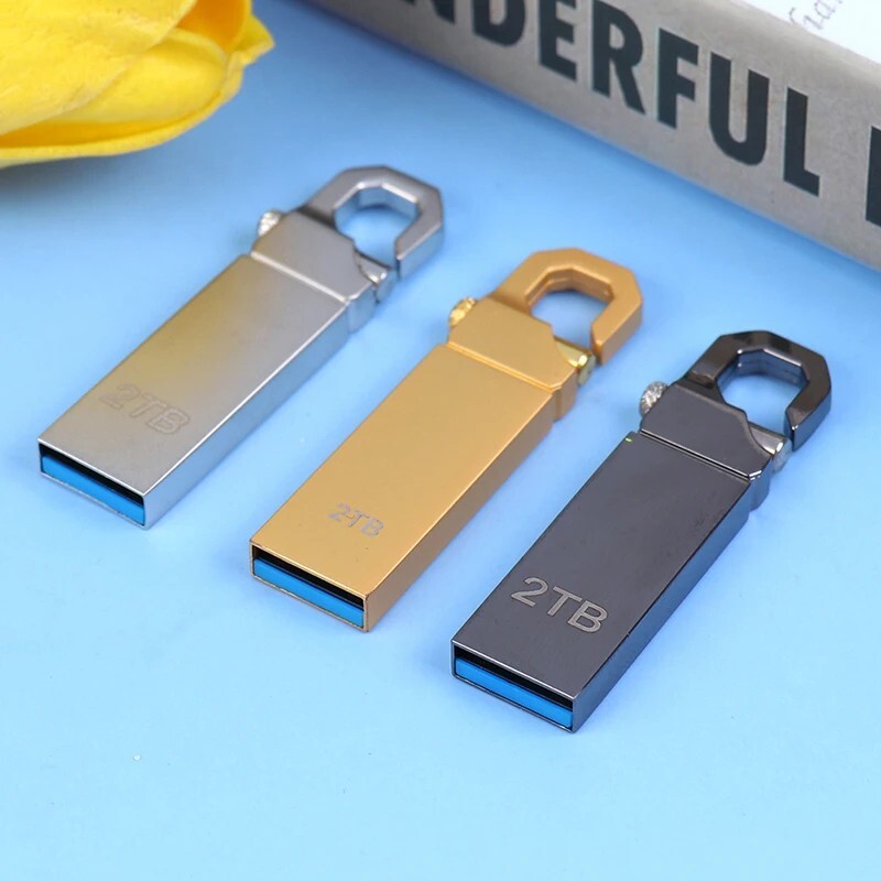 Metal High Speed USB 3.0 Flash Drive 2TB U Disk External Storage Memory Stick