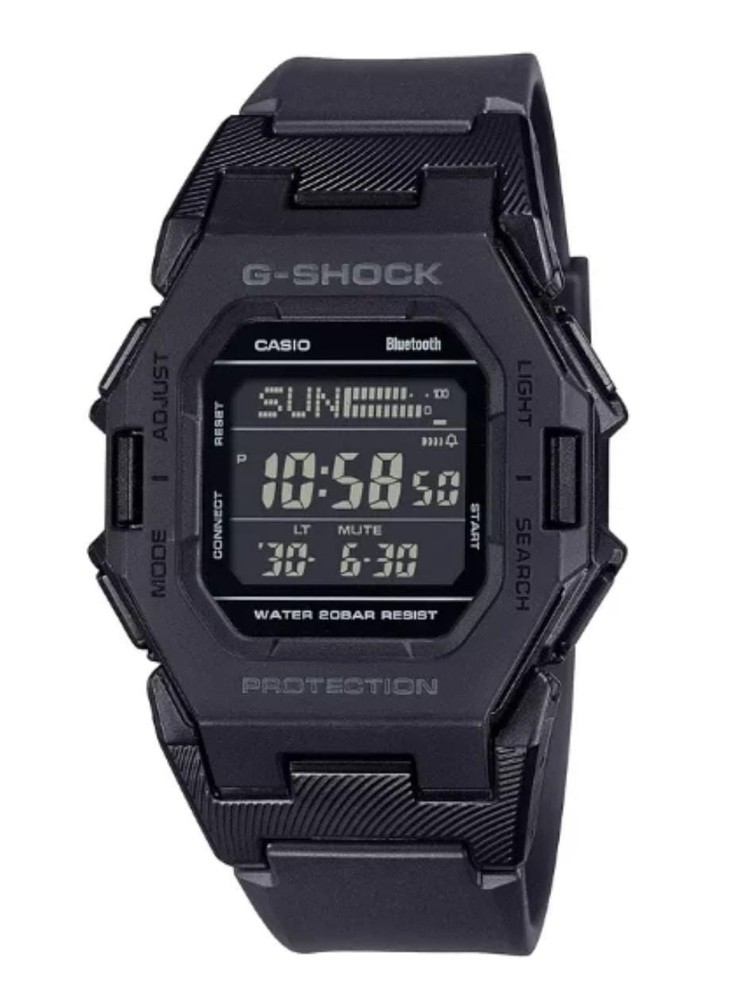 Casio G-Shock GBD-500-1 Bluetooth Digital Watch Black New - Open Box