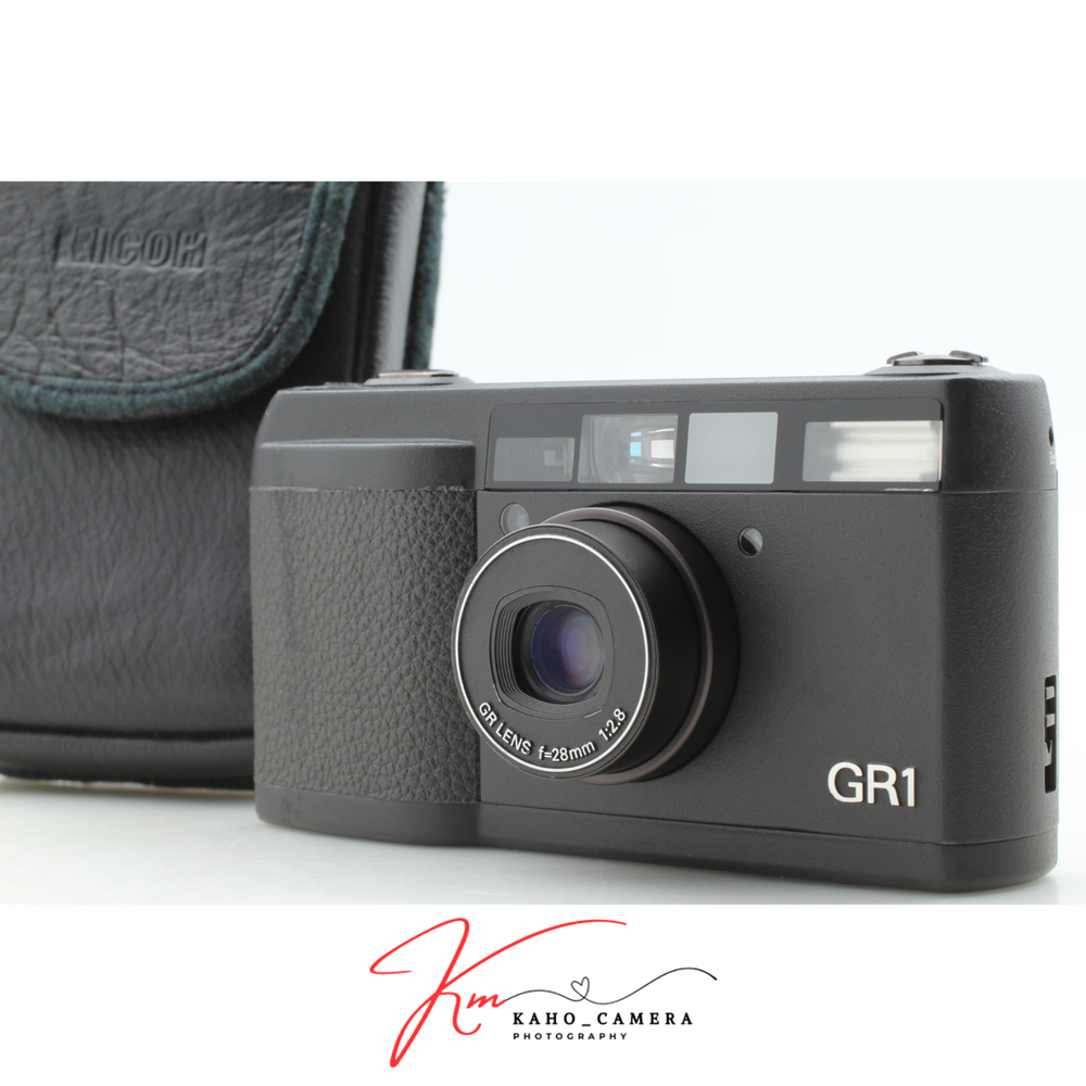 Read [Near MINT] Ricoh GR1 Black Point & Shoot 35mm Film Camera From JAPAN