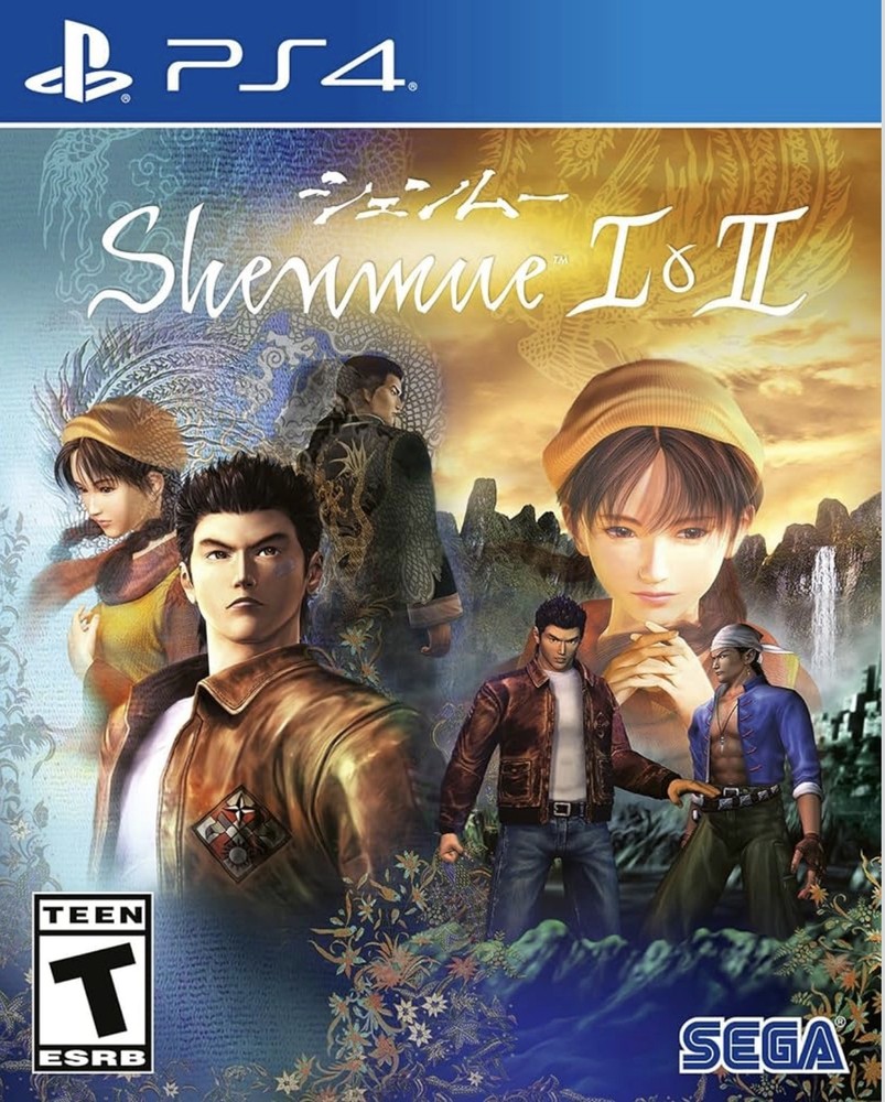 SEALED Shenmue I & II - PlayStation 4 - Includes Exclusive Poster