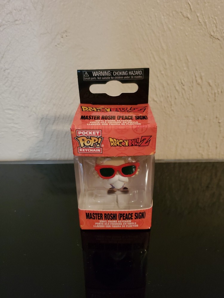 Master Roshi (Peace Sign) Funko Keychain