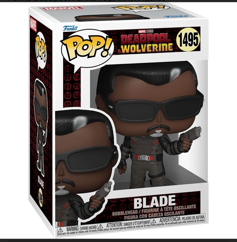 Deadpool & Wolverine Blade Funko Pop! Vinyl Figure #1495 -  *** IN STOCK ***