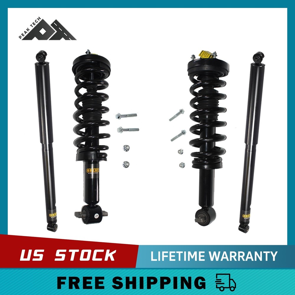 Struts + Shocks Front for 4WD 2015-2020 Ford  F150 NO Raptor Police Responder