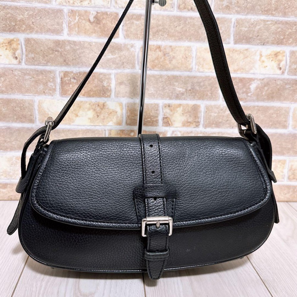 Burberry handbag Black Leather