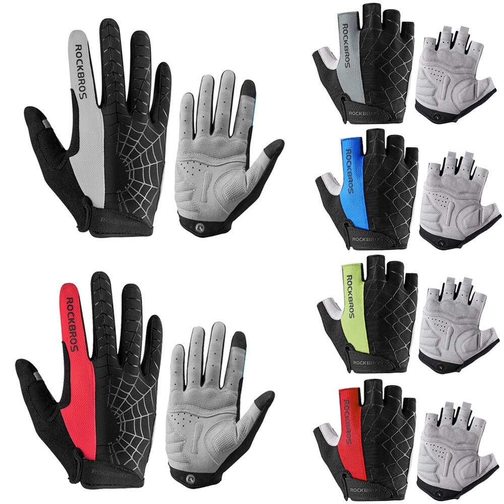 Motorcycle Gloves Sports Gym Bicycle MTB Racing Cycling Half /Full Finger Gloves