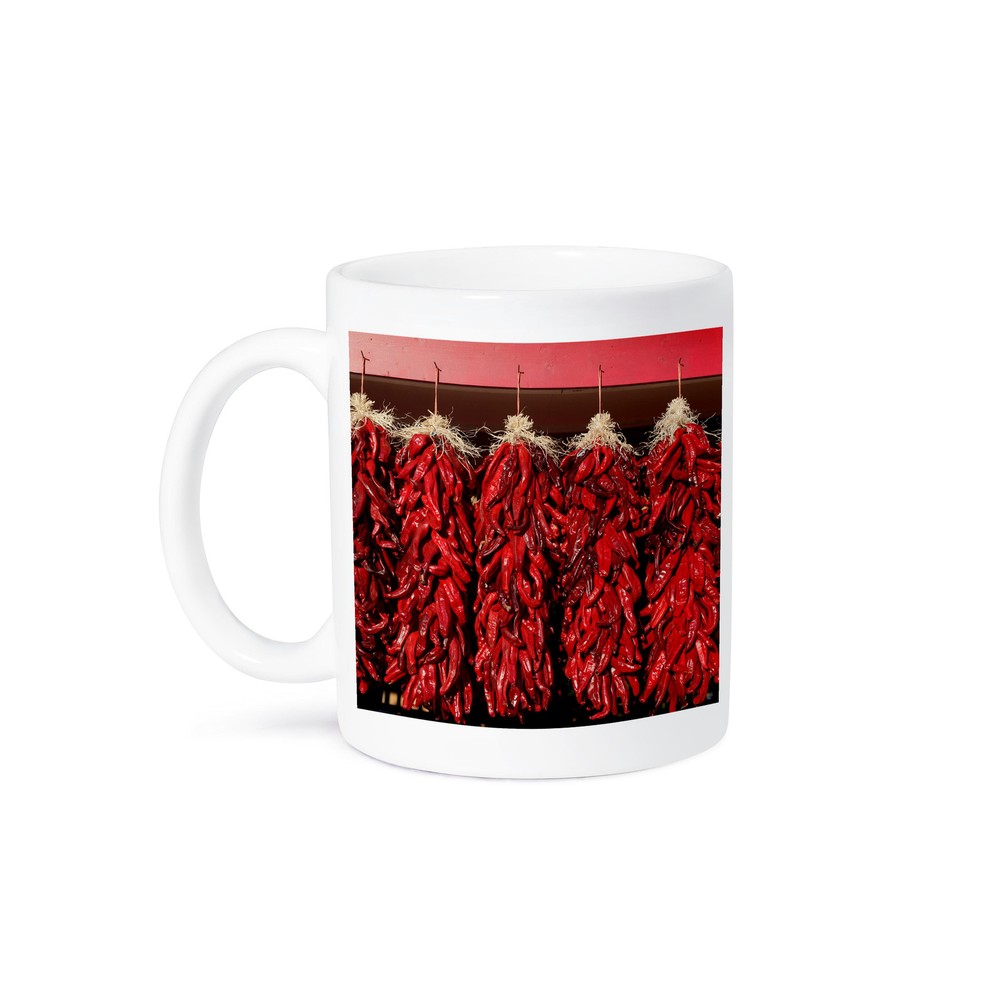 Sun-Dried Chili Peppers New Mexico Ceramic Mug