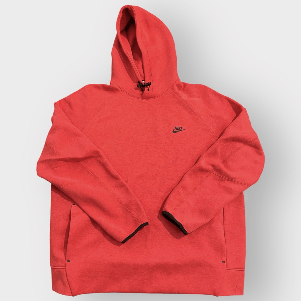 Nike Sportswear Tech Fleece Pullover Light University Red FB8016-672 Mens XXL