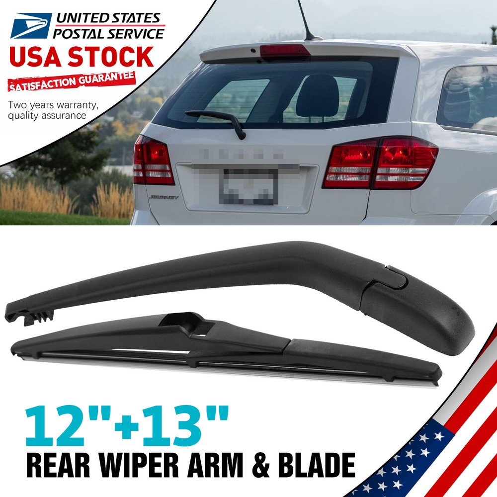 One Set 12''+13'' Premium Soft rubber Windshield Rear Wiper Blades All Season