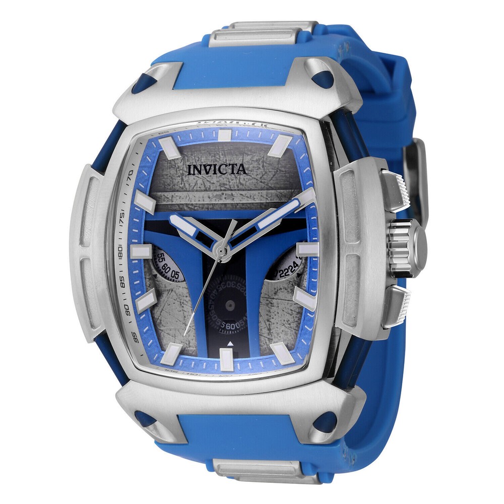 Invicta S1 Diablo Men's 53mm Star Wars Jango Fett Limited Edition Chronograph Watch 43664