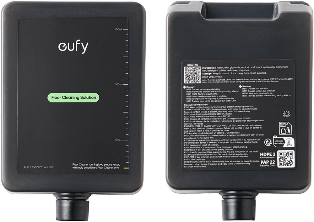 eufy Official Hard Floor Cleaner for Omni S1 Pro/S1, Safe and Gentle for Hand, A