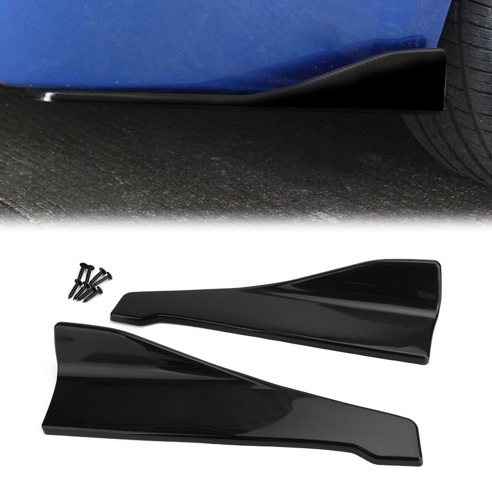 48cm Skirt Spoiler Rear Lip Side Extension Rocker Splitters Winglet Wings USA Made