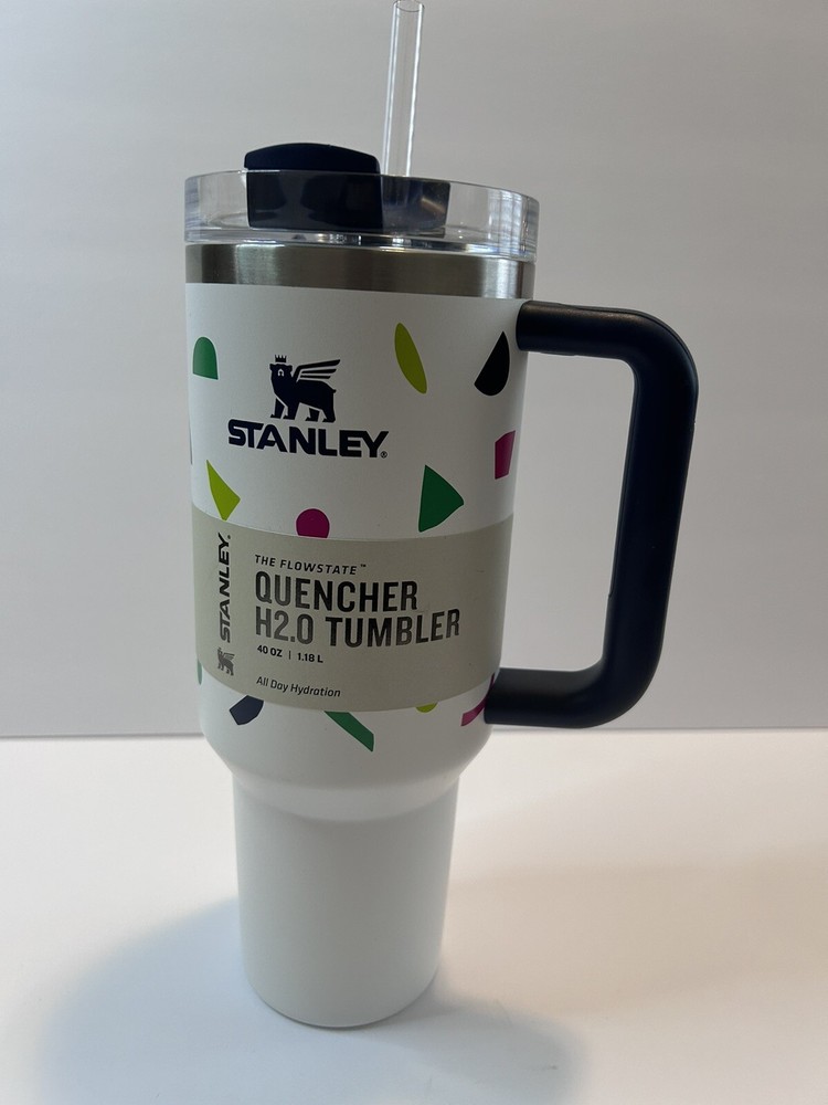 Stanley 40oz H2.0 Stainless Steel Tumbler with Geo Shapes Design  