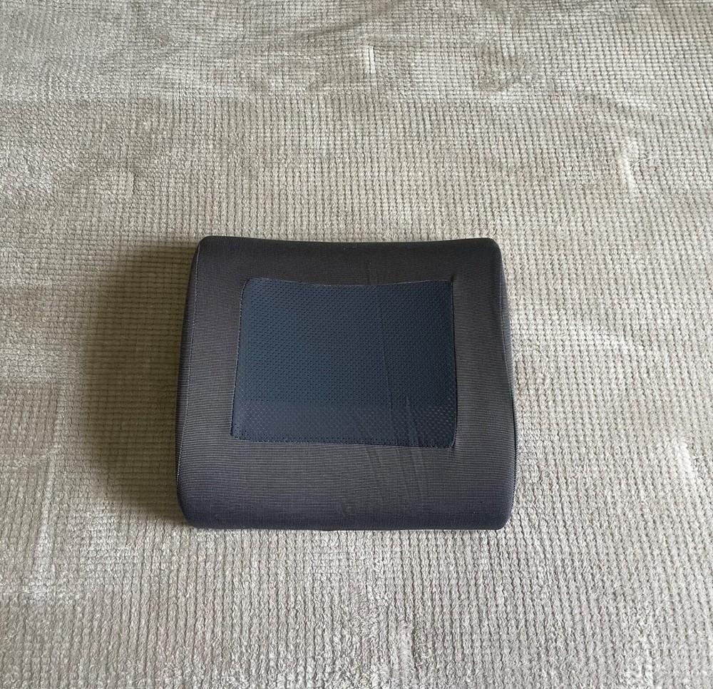 GForce Comfortable Memory Foam Cushion Back Support Pillow with Adjustable Strap