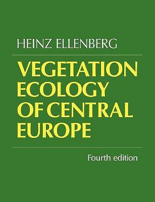 Vegetation Ecology of Central Europe Ellenberg Strutt Paperback 9780521115124 4e