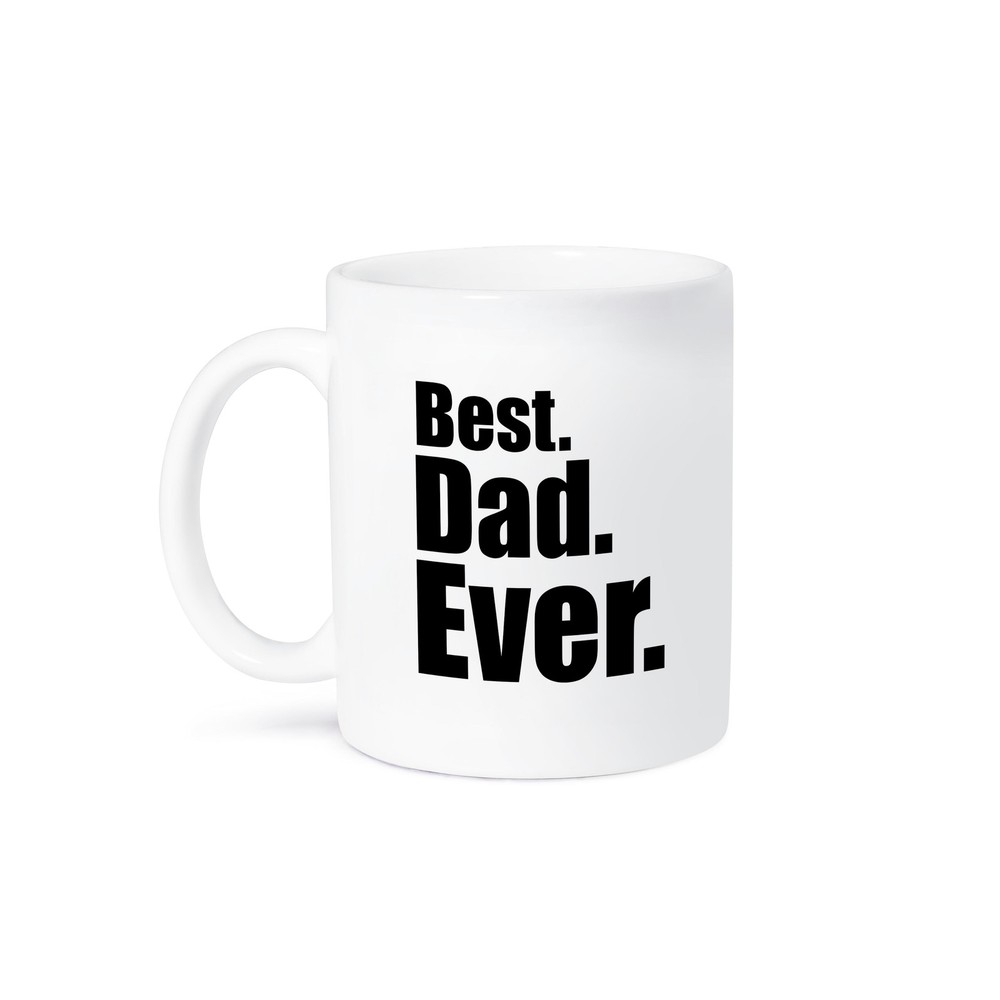 Best Dad Ever 3D Rose Mug for Father's Day Gift