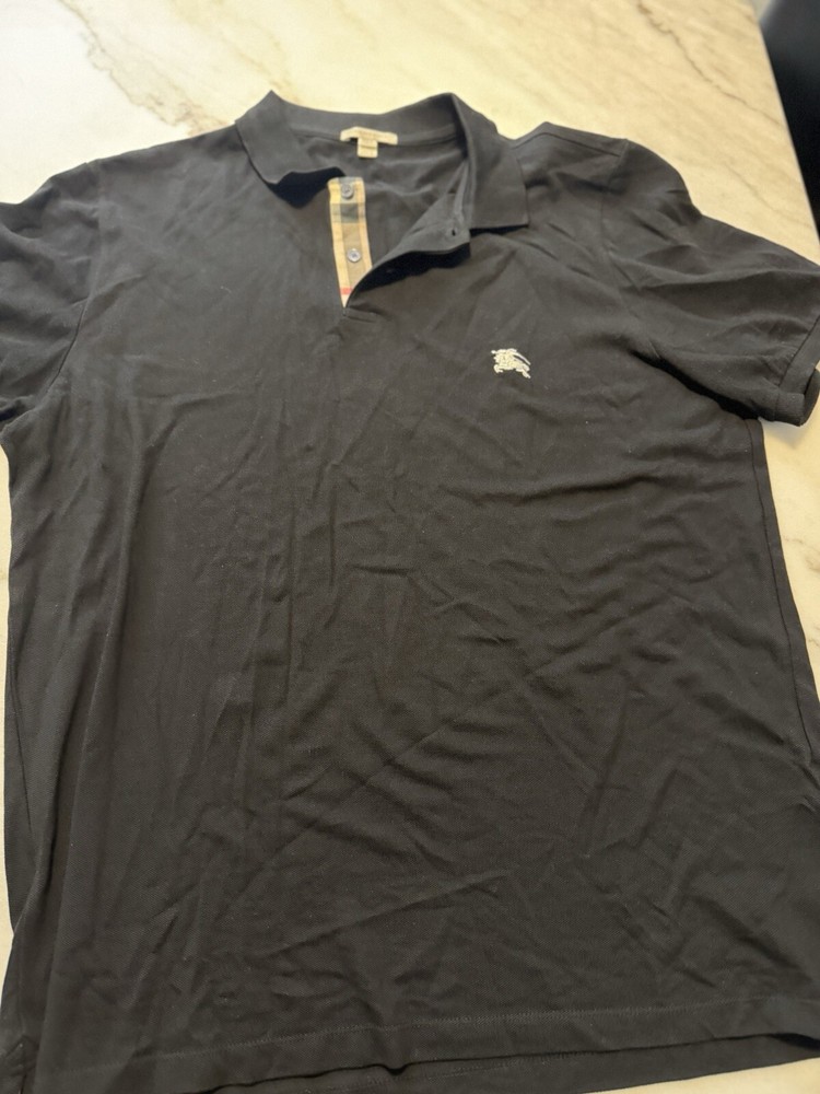 Burberry Polo Shirt XXXL Men Black