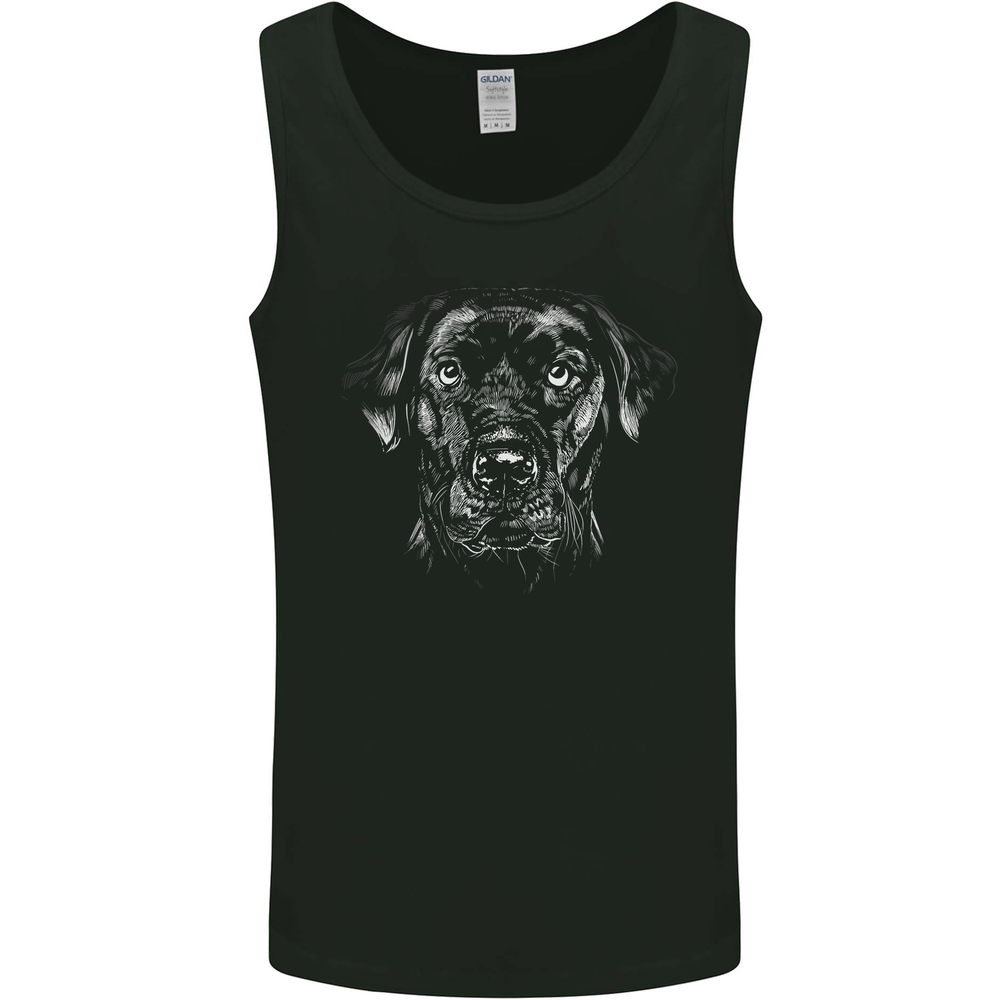 A Labrador Retriever Dog Mens Vest Tank Top